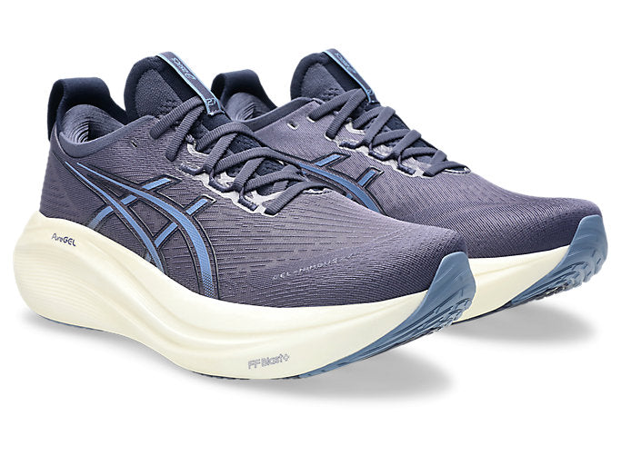 Asics Gel Nimbus 27 (2E Width) - Indigo Fog/ Denim Blue (Mens)
