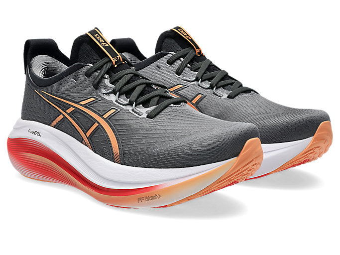 Asics Gel Nimbus 27 (2E Width) - Carbon/ Mojave (Mens)