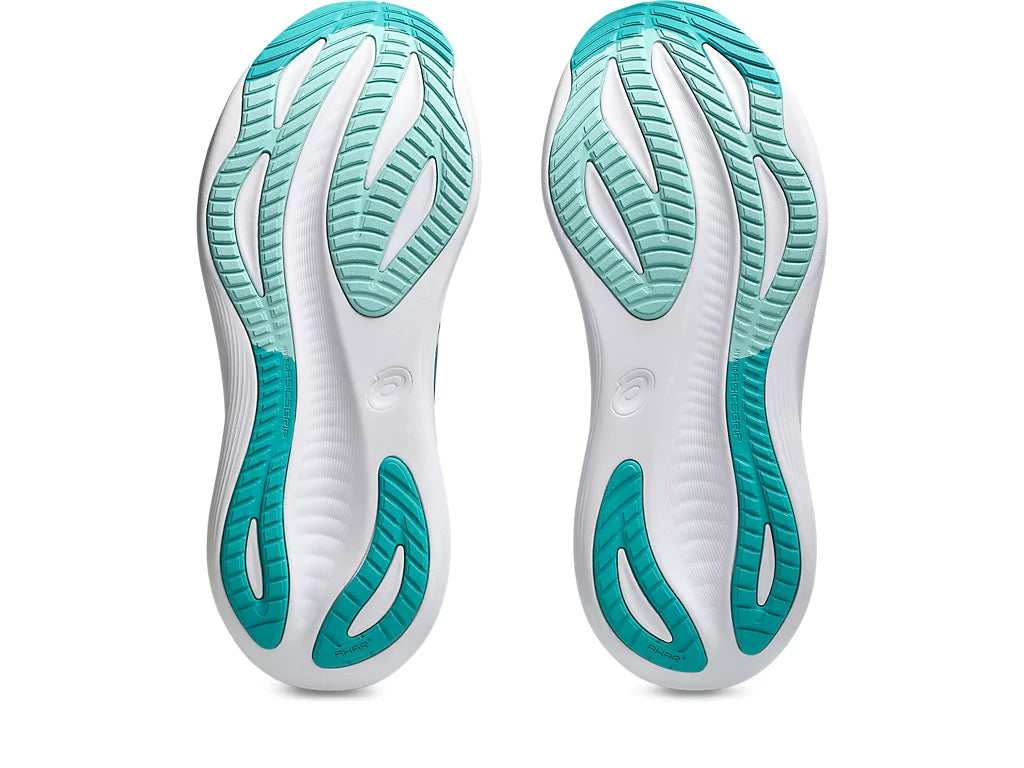 Asics Gel Nimbus 27 (D Width) - Wave Teal/ Saxon Green (Mens)