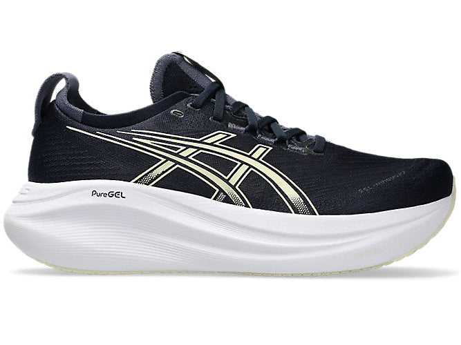 Asics Gel Nimbus 27 (D Width) -Midnight/Vanilla (Mens)