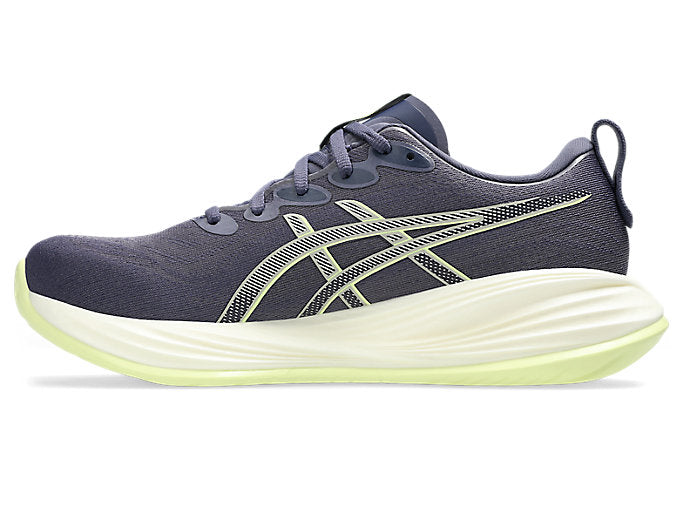 Asics Gel Cumulus 27 (D Width) - Indigo Fog/Lucid Yellow (Mens)