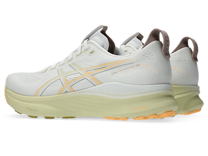 Asics Gel Kayano 32 (2E Width) - White/Orange Glow (Mens)