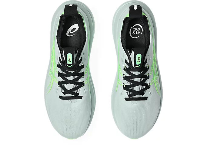 Asics Gel Nimbus 28 (2E Width) - Cold Moss/Illuminate Green (Mens)