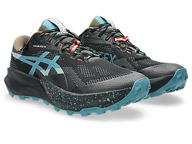 Asics Gel Trabuco 14 GTX (D Width) - Black/Misty Pine (Mens)
