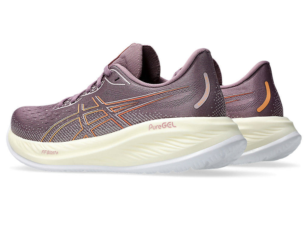 Asics Gel Cumulus 26 (B Width) - Dusty Mauve/Faded Orange (Womens)