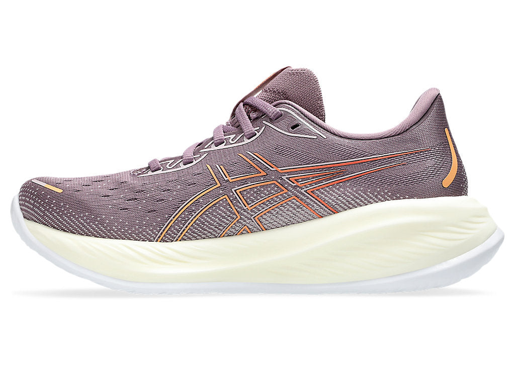 Asics Gel Cumulus 26 (B Width) - Dusty Mauve/Faded Orange (Womens)