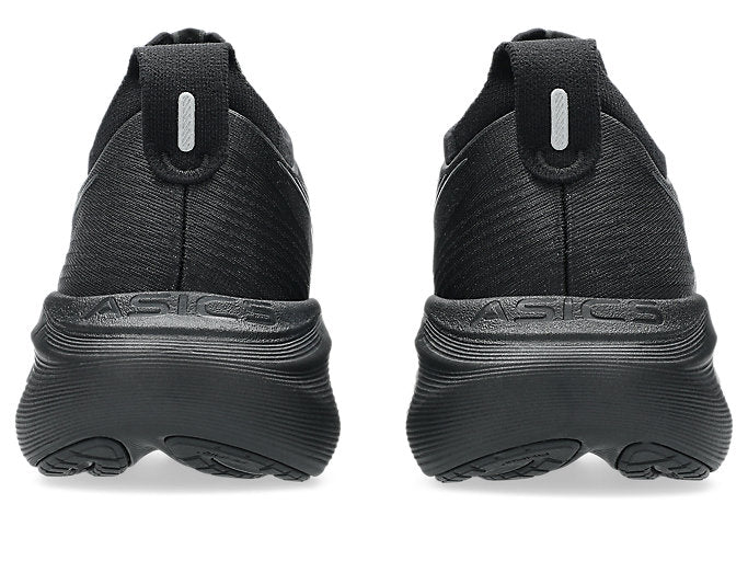 Asics Gel Nimbus 27 (D Width) -Black/Graphite Grey (Womens)