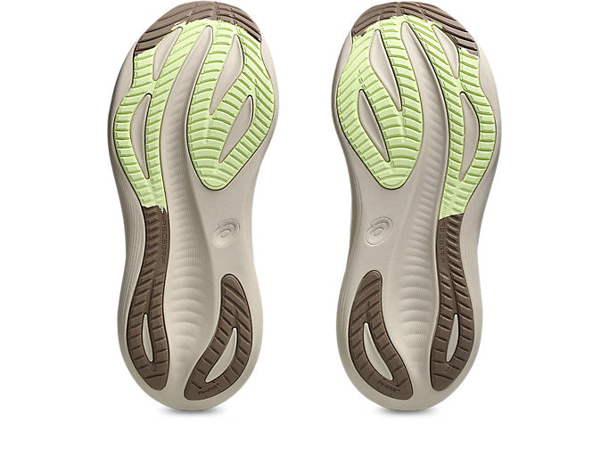 Asics Gel Nimbus 27 (B Width) - Cream/Mineral Beige (Womens)