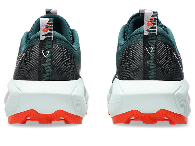 Asics Gel Trabuco 13 (B Width) - Black/Nova Orange (Womens)