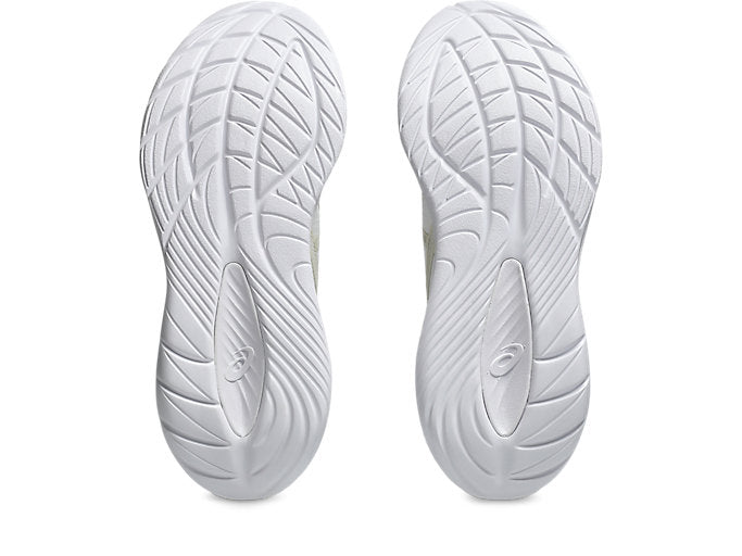 Asics Gel Cumulus 27 (B Width) - White/Lake Grey (Womens)