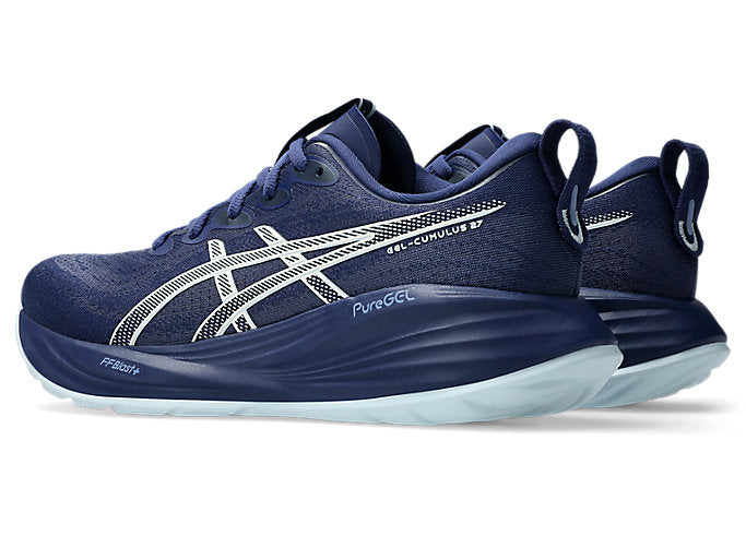 Asics Gel Cumulus 27 (B Width) - Indigo Blue/Cool Grey (Womens)