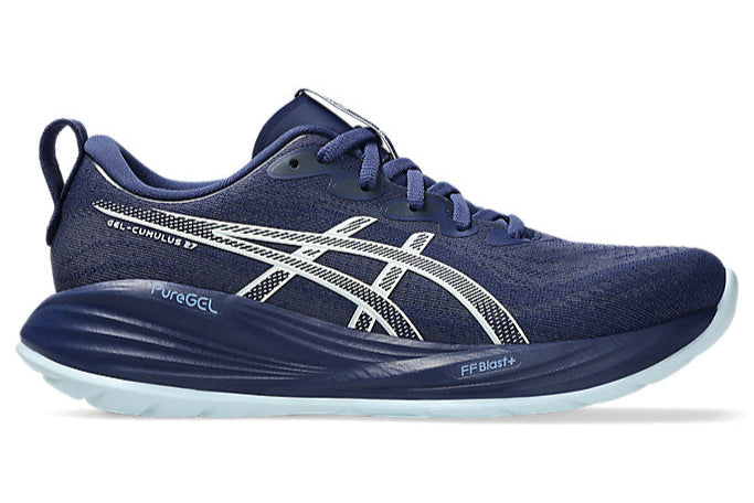 Asics Gel Cumulus 27 (B Width) - Indigo Blue/Cool Grey (Womens)