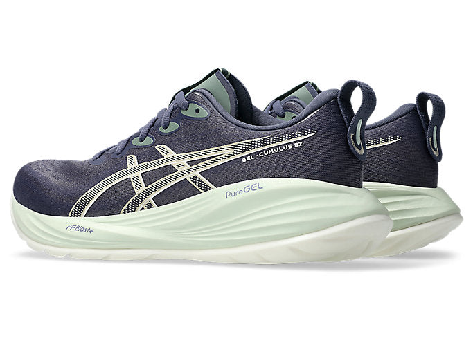Asics Gel Cumulus 27 (D Width) - Indigo Fog/Cream (Womens)