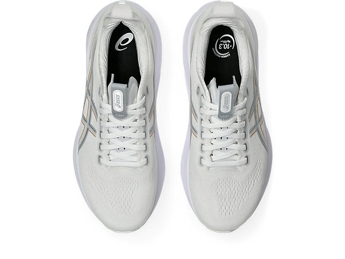 Asics Gel Kayano 32 (B Width) - White/Champagne (Womens)