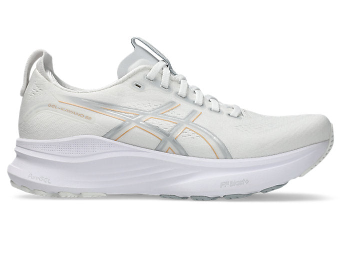Asics Gel Kayano 32 (B Width) - White/Champagne (Womens)