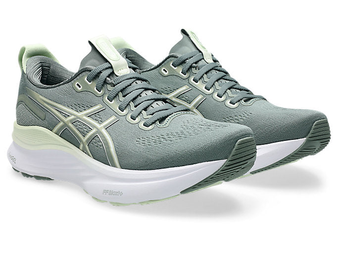 Asics Gel Kayano 32 (B Width) - Monument Blue/Whisper Green (Womens)