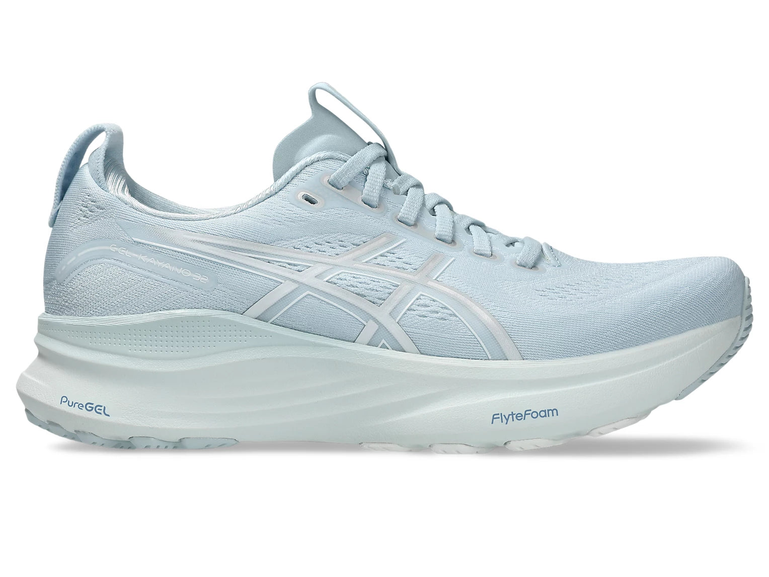Asics Gel Kayano 32 (B Width) - Sky/Pure Silver (Womens)
