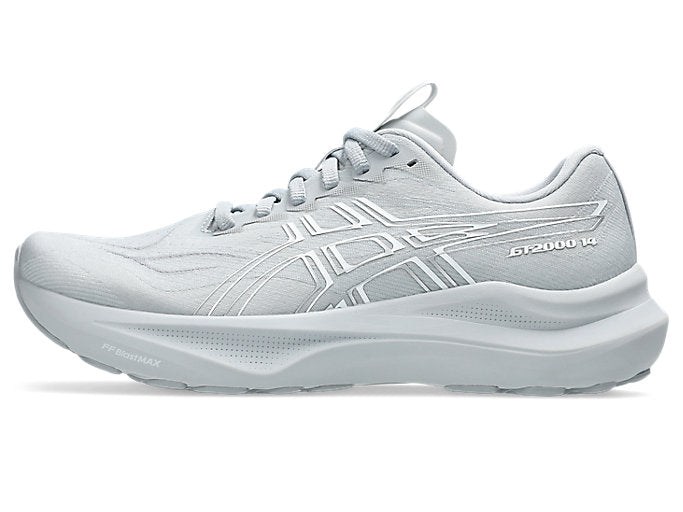 Asics GT-2000 14 (B Width) - Piedmont Grey/White (Womens)