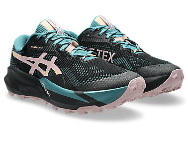 Asics Gel Trabuco 14 GTX (B Width) - Black/Morganite (Womens)