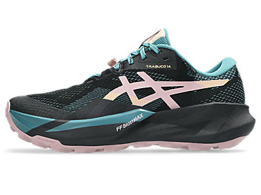 Asics Gel Trabuco 14 GTX (B Width) - Black/Morganite (Womens)