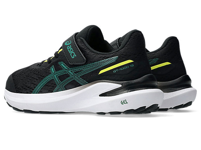 Asics Gt-1000 13 PS - Black/Jasper Green (Kids)