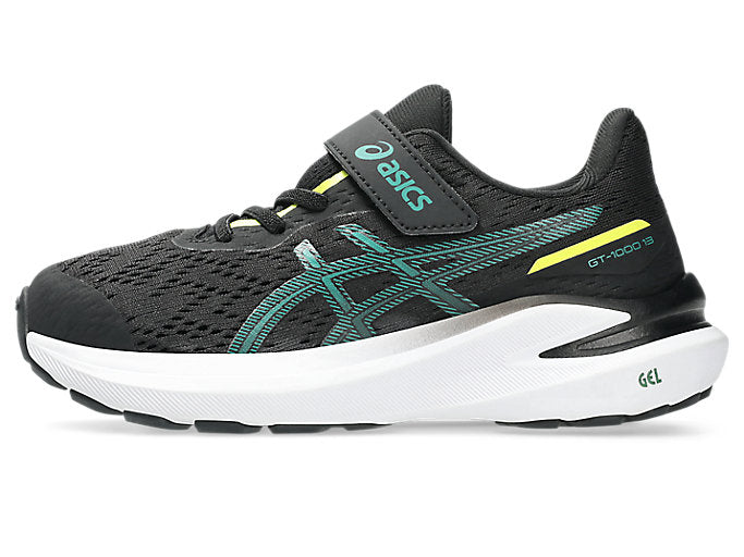 Asics Gt-1000 13 PS - Black/Jasper Green (Kids)