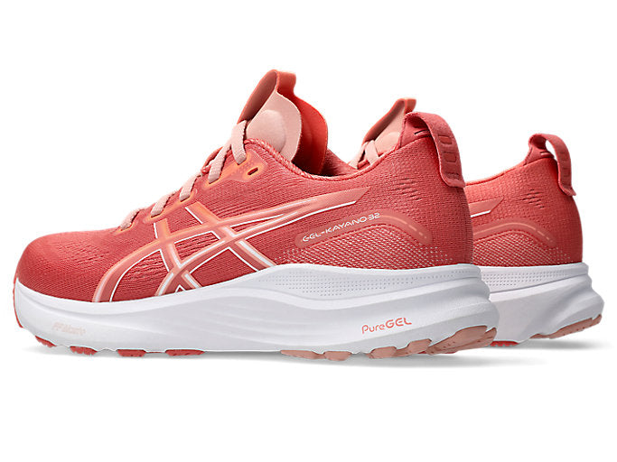 Asics Gel Kayano 32 GS - Dark Pink Clay/ Vivid Coral (Kids)