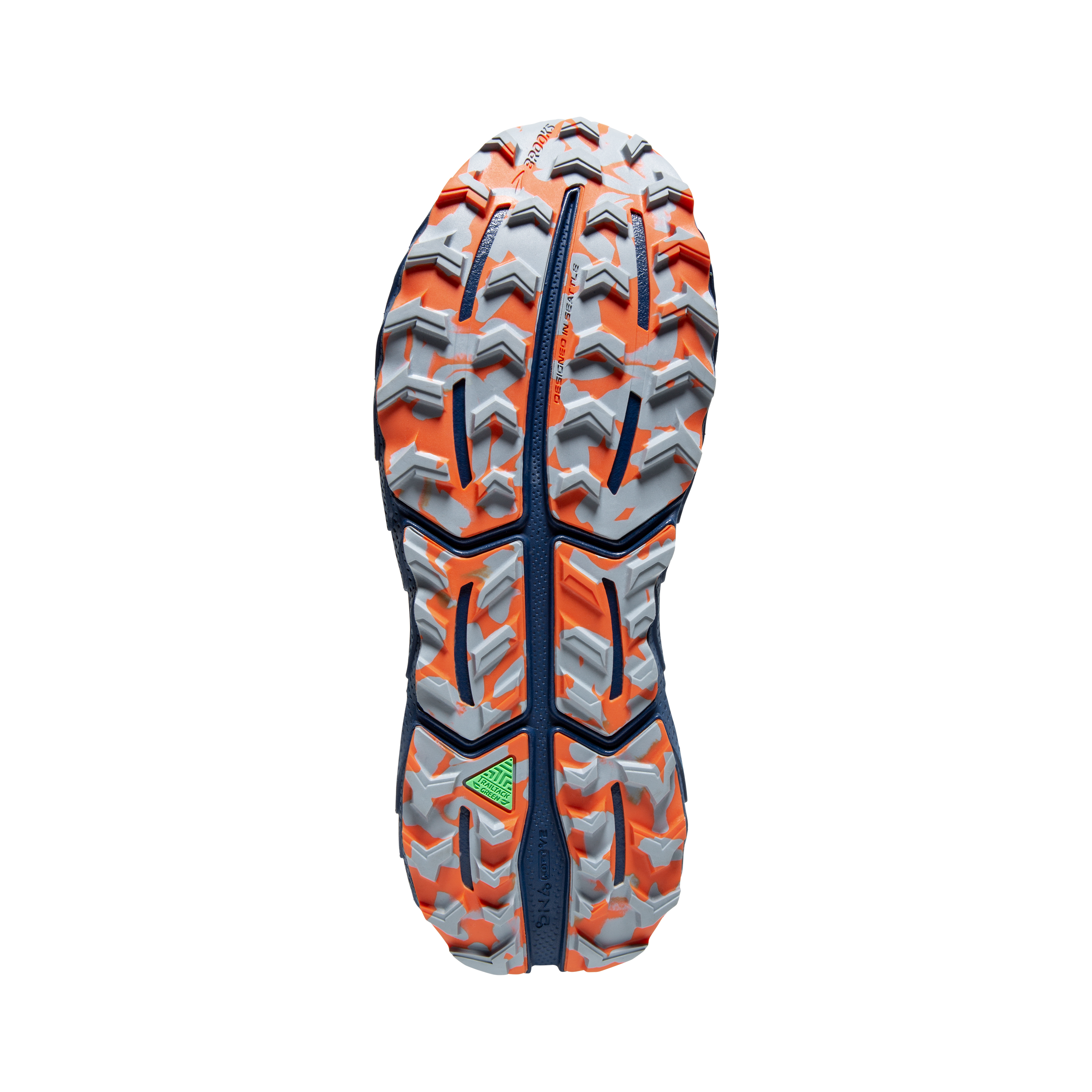 Brooks Cascadia 17 GTX (B Width) - Black/Blue/Firecracker (Womens)