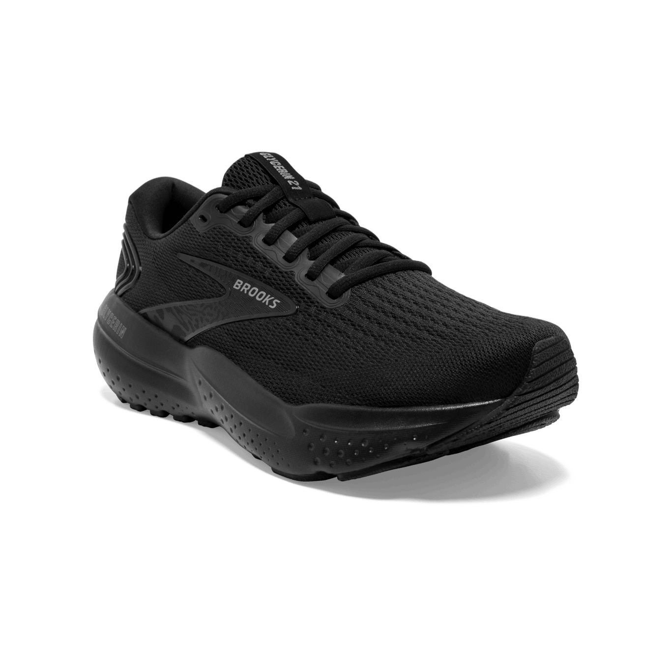 Brooks Glycerin GTS 21 (D Width) - Black/Black/Ebony (Mens)