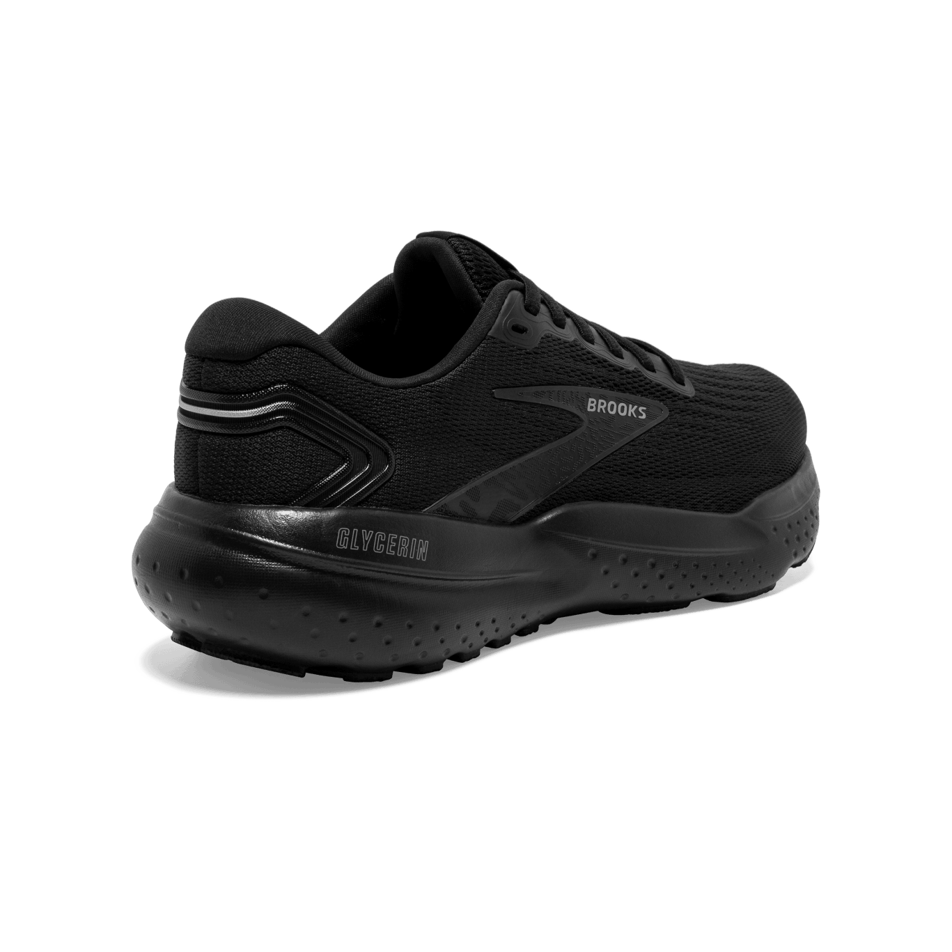 Brooks Glycerin GTS 21 (D Width) - Black/Black/Ebony (Mens)