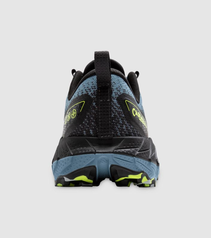 Brooks Cascadia 18 (2E Width) - Citadel/Ebony/Lime (Mens)