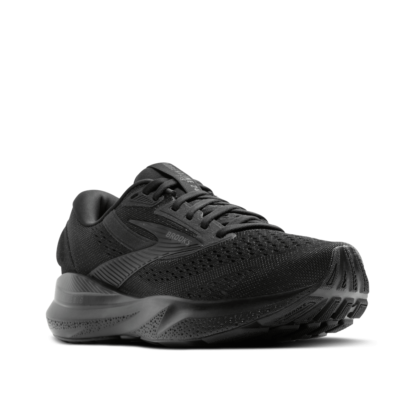 Brooks Adrenaline GTS 24 (4E Width) - Black/Black/Ebony (Mens)
