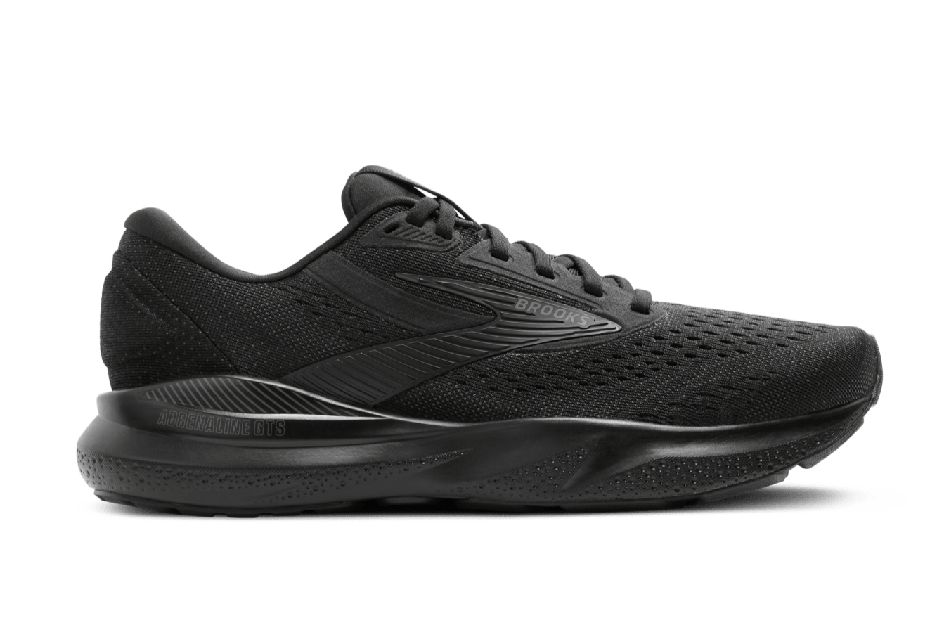 Brooks Adrenaline GTS 24 (4E Width) - Black/Black/Ebony (Mens)