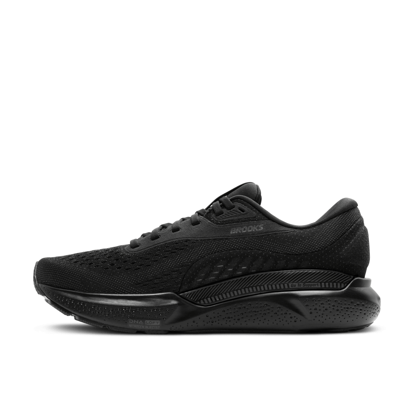 Brooks Adrenaline GTS 24 (4E Width) - Black/Black/Ebony (Mens)