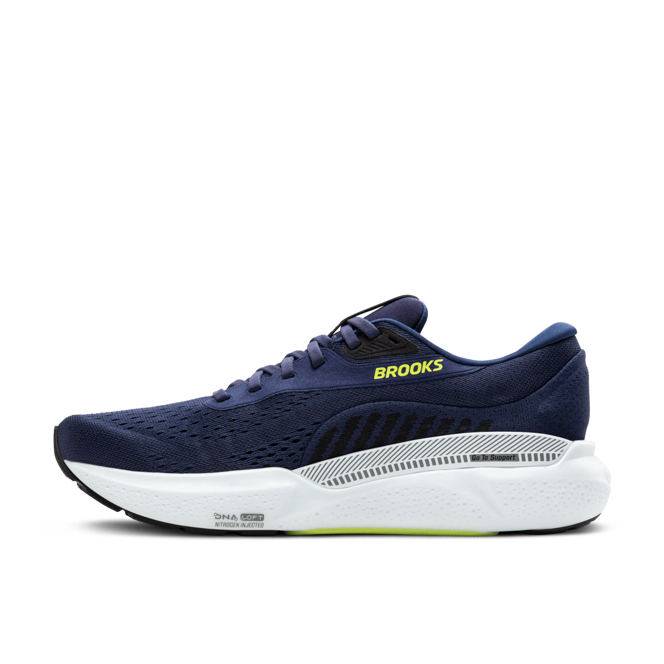 Brooks Adrenaline GTS 24 (D Width) - Peacoat/Black/Sharp Green (Mens)