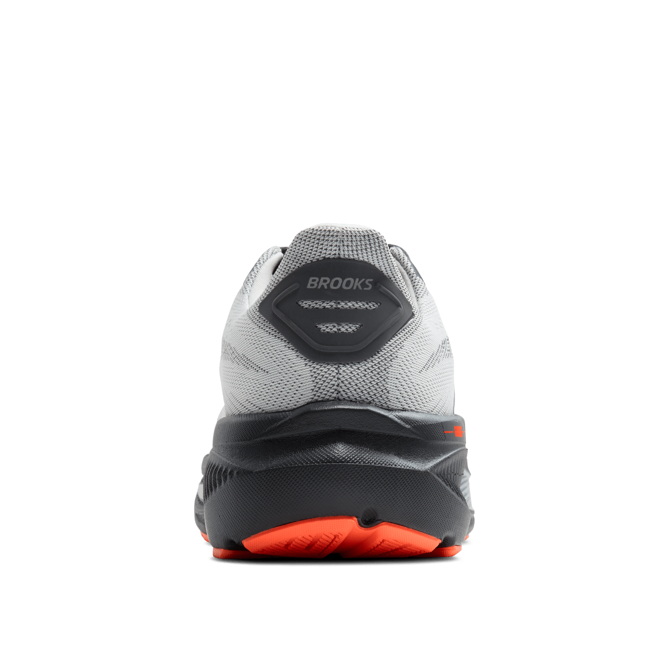 Brooks Ghost 17 (D Width) - Oyster Mushroom/Orange/Ebony (Mens)