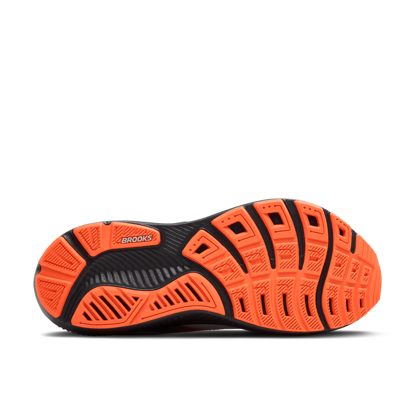 Brooks Ghost 17 (D Width) - Oyster Mushroom/Orange/Ebony (Mens)