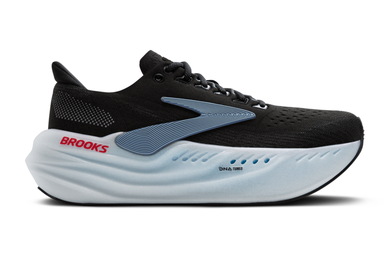 Brooks Glycerin Max (D Width) - Black/Ebony/Winter Sky (Mens)