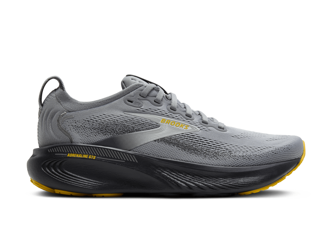 Brooks Adrenaline GTS 25 (D Width) - Primer Grey/Ebony/Jasmin (Mens)