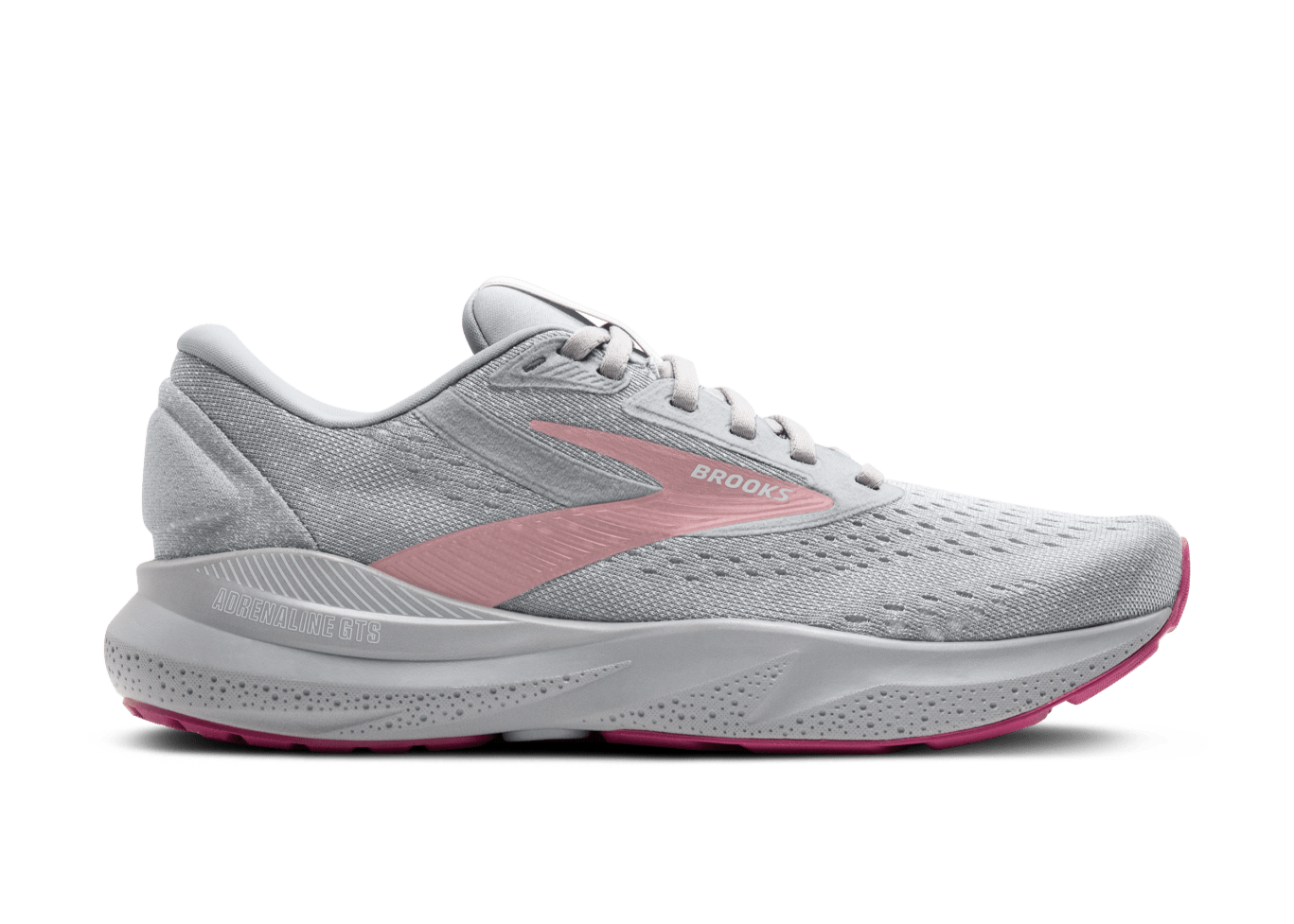 Brooks Adrenaline GTS 24 (2E Width) - Alloy/White/Zephyr (Womens)