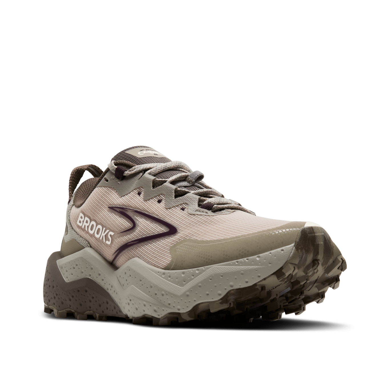 Brooks Caldera 8 (B Width) - Almond Peach/Falcon/Coconut (Womens)
