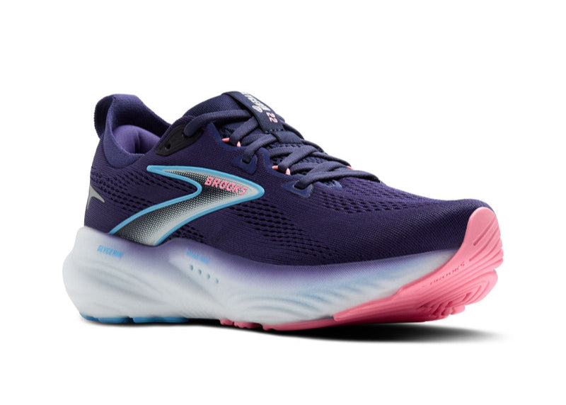 Brooks Glycerin 22 (D Width) - Blue Ribbon/ Peacoat/ Dianthus (Womens)