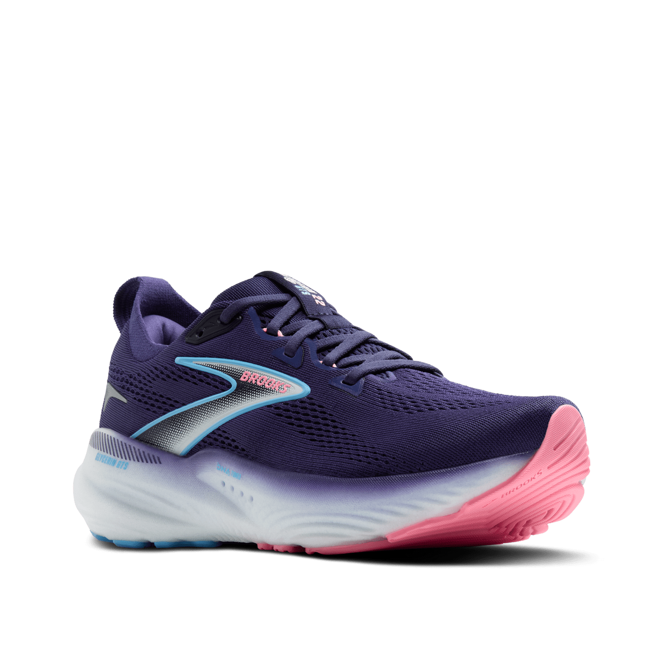 Brooks Glycerin GTS 22 (D Width) - Blue Ribbon/Peacoat/Dianthus (Womens)