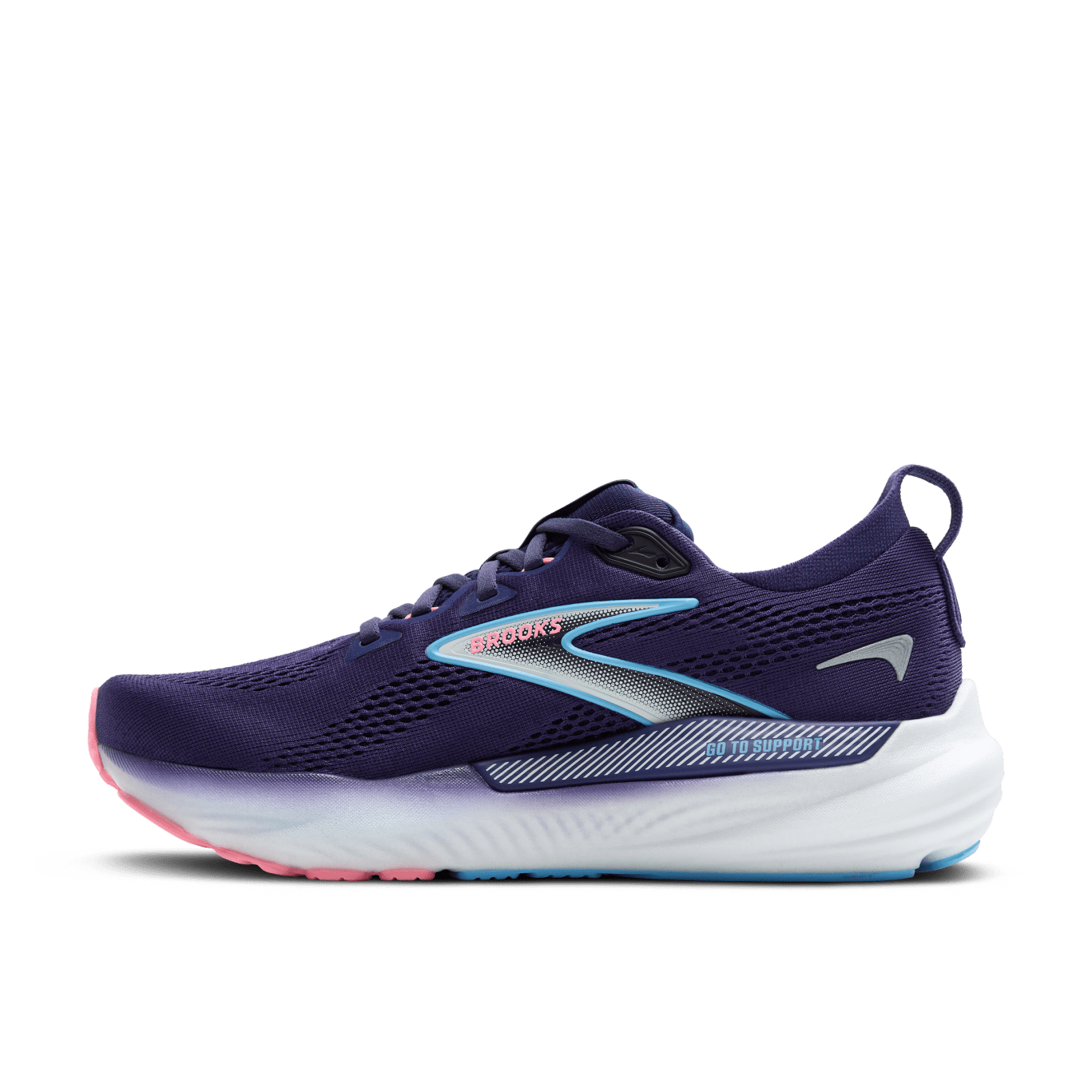 Brooks Glycerin GTS 22 (D Width) - Blue Ribbon/Peacoat/Dianthus (Womens)
