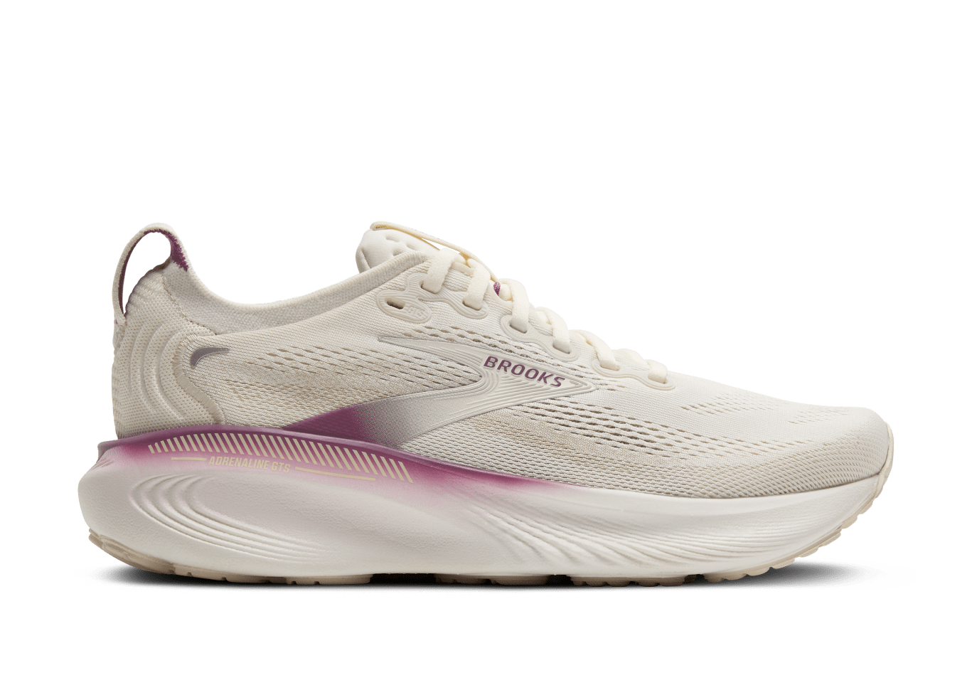 Brooks Adrenaline GTS 25 (B Width) - Coconut/Argyle (Womens)