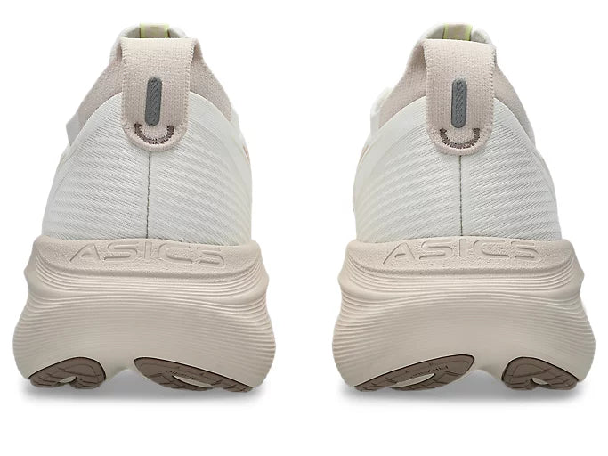 Asics Gel Nimbus 27 (B Width) - Cream/Mineral Beige (Womens)