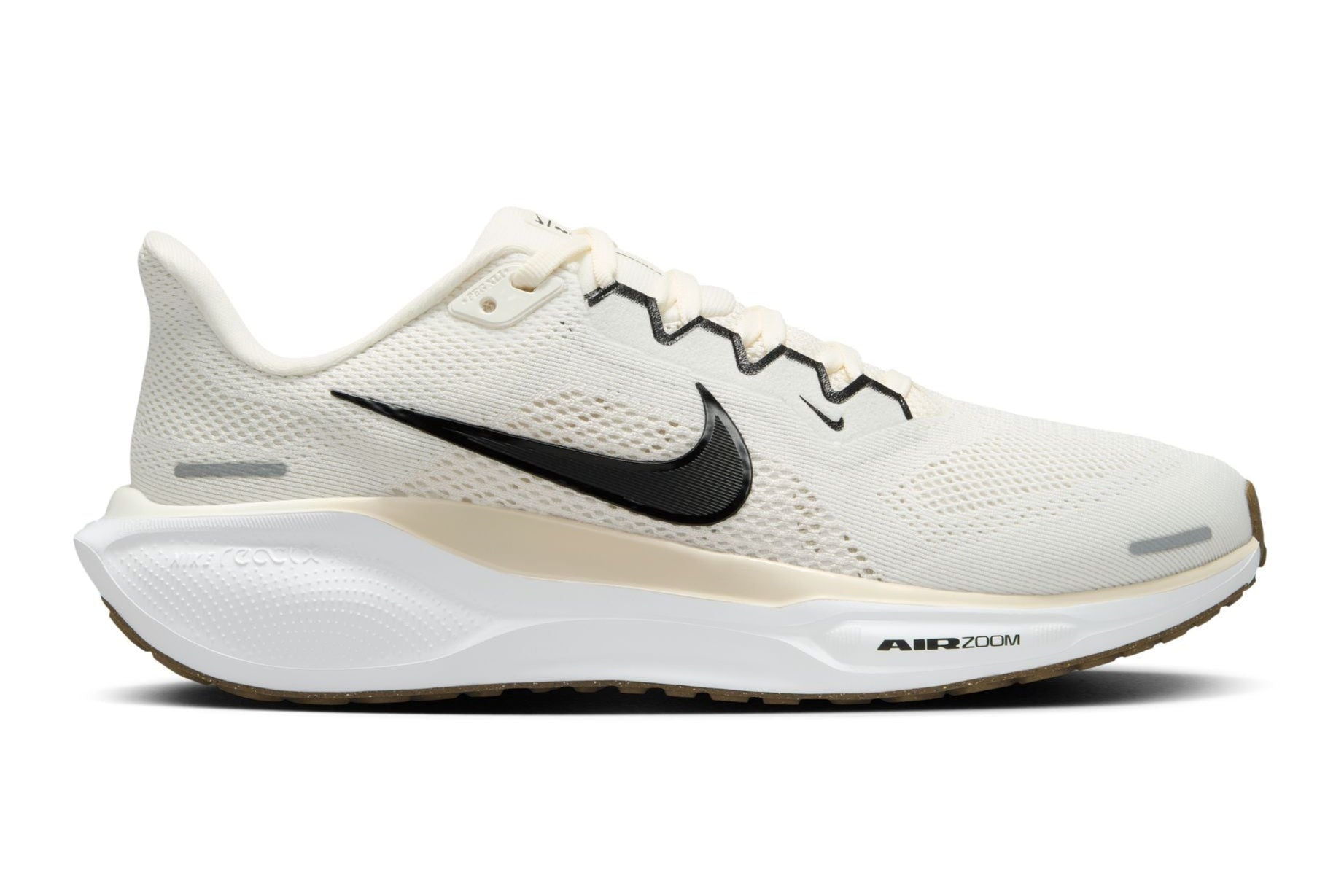 Nike Air Zoom Pegasus 41 (B Width) - Sail/Black Phantom-White (Womens)