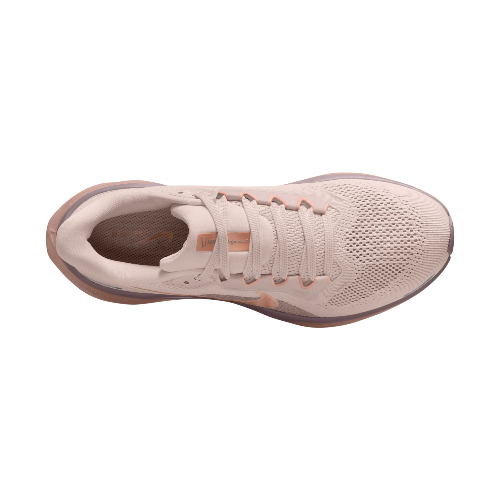Nike Air Zoom Pegasus 41 (B Width) - Silt Red/Metallic Rose Gold (Womens)