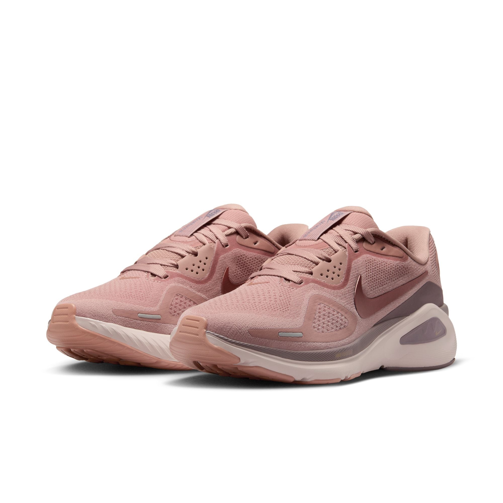 Nike Air Zoom Structure 26 (B Width) - Particle Pink/Metallic Rose Gold (Womens)