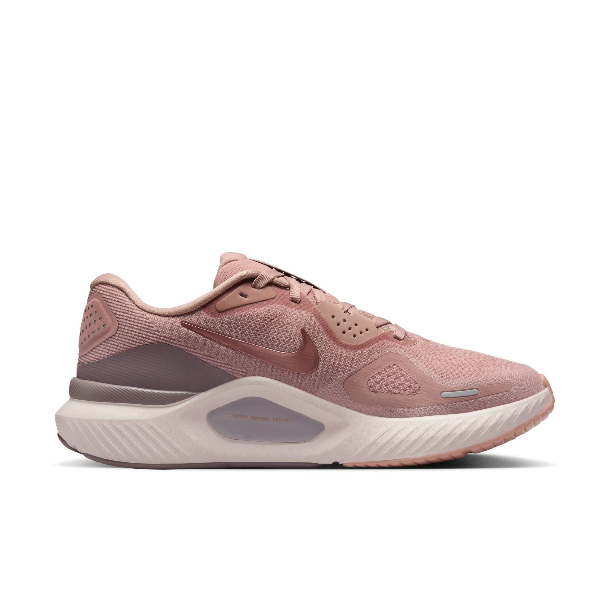Nike Air Zoom Structure 26 (B Width) - Particle Pink/Metallic Rose Gold (Womens)